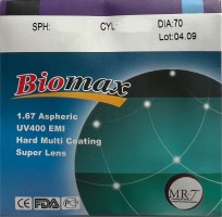 Super Hi-index Aspheric 1.67