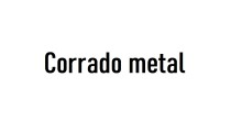 Corrado metal
