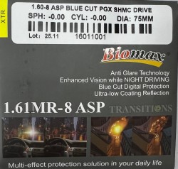 Photochromic 1.61 GREY + 6.00 ~ -10.00 Китай