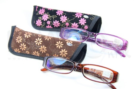 Готовые очки в футляре 2047