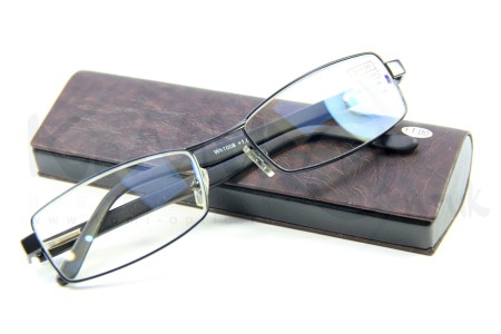 Готовые очки в футляре 1008