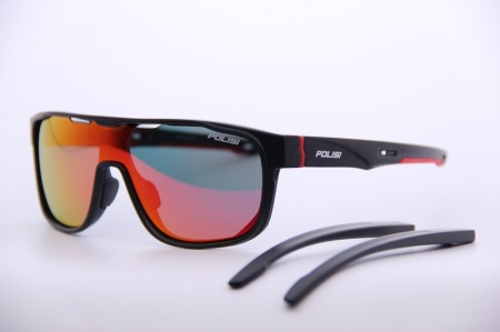 Очки спортивные 1038 (оранжевые)