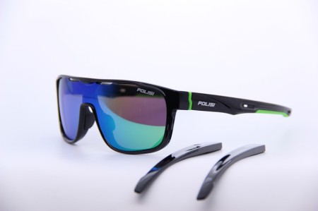 Очки спортивные 1038 (зелёные)